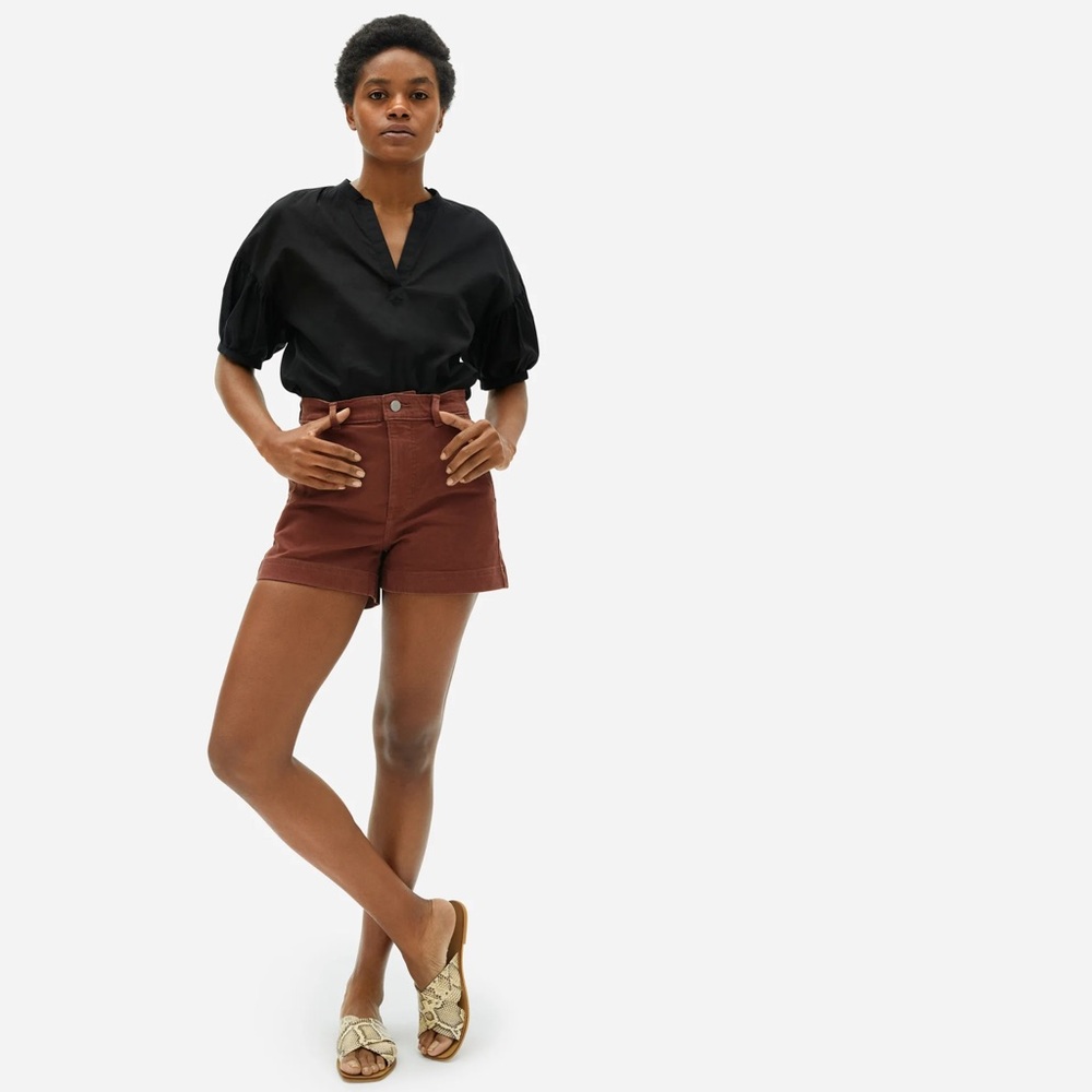 The Cotton Twill Short in Rosewood